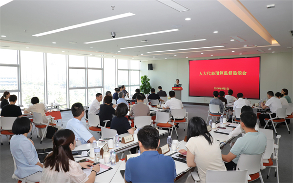 市人大常委會召開人大代表預算監(jiān)督懇談會
